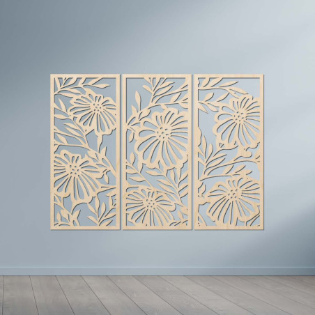 Drevený ornament – elegantná stena do interiéru Drevený ornament – elegantná stena do interiéru