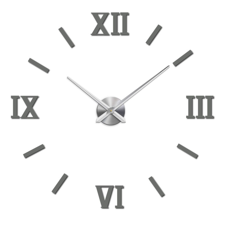 Nástenné nalepovacie hodiny do obyvačky -...