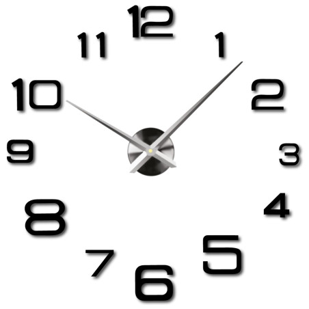 3D Nalepovacie hodiny na stenu DIY 3D Nalepovacie hodiny na stenu DIY