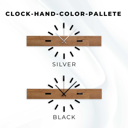 Jednoduché a lacné drevené hodiny ako univerzálna nástenná dekorácia.