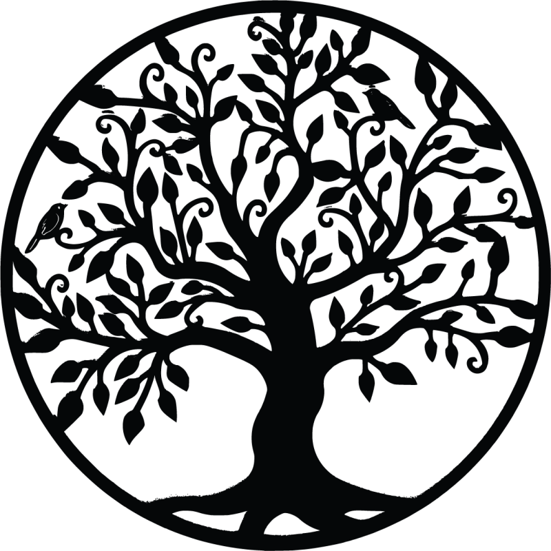 Drevený obraz na stenu - Strom života symbolizuje rast