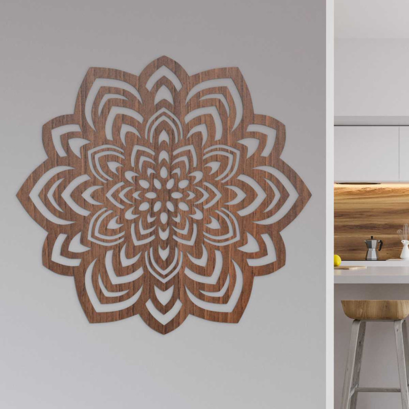 Prírodná kvetinová nástenná dekorácia - FLOWURTO