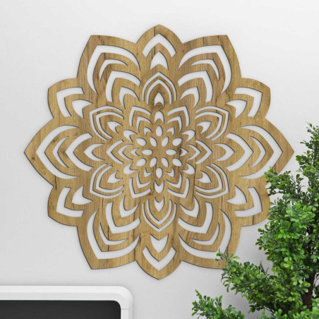 Prírodná kvetinová nástenná dekorácia - FLOWURTO