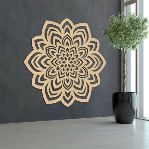 Prírodná kvetinová nástenná dekorácia - FLOWURTO 2