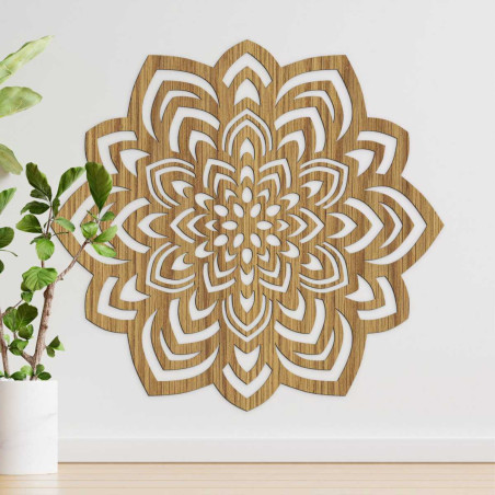 Prírodná kvetinová nástenná dekorácia - FLOWURTO