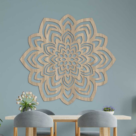 Prírodná kvetinová nástenná dekorácia - FLOWURTO