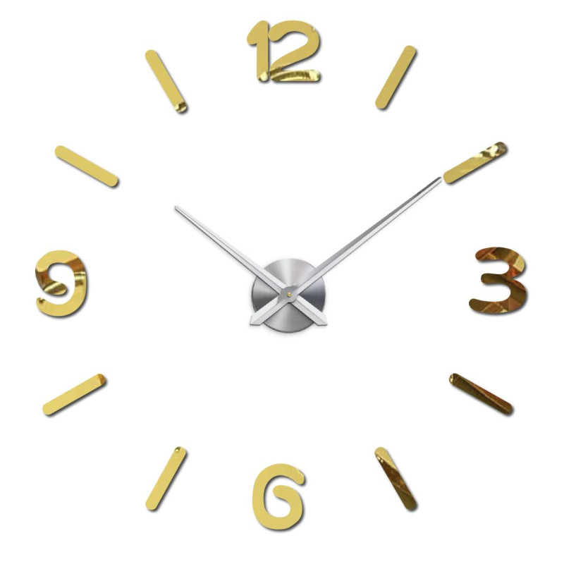 Štýlové nástenné hodiny DIY, ktoré si prispôsobíte – až do 130 cm, vyrobené z kvalitného plexiskla, ideálne do každého priestoru