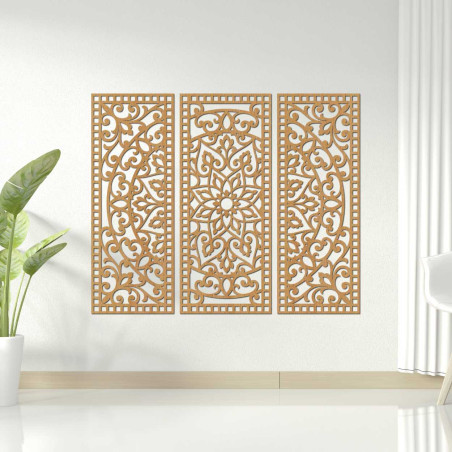 Trojdielne prevedenie spája tradičné vzory s modernou precíznosťou.