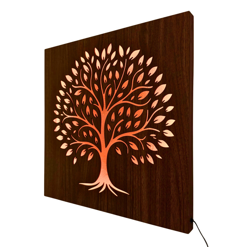 LED svetelný obraz do obývačky, spálne alebo kancelárie