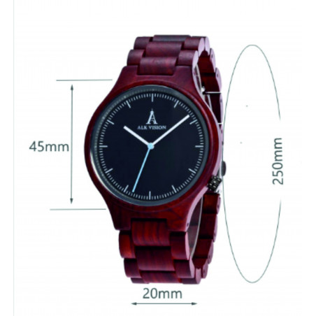 Náramkové hodinky REDEAR vyrobené z dreva. Dámske a pánske hodinky.