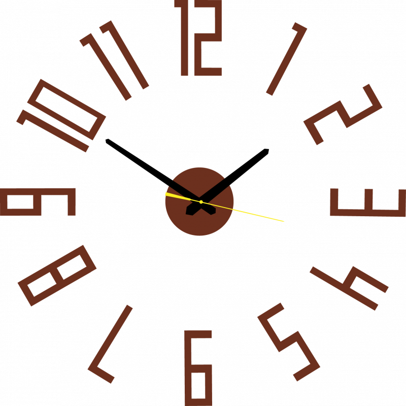 Design nástenné hodiny do obývačky, kuchyne, detskej izby. Hodiny na stenu ako darček.