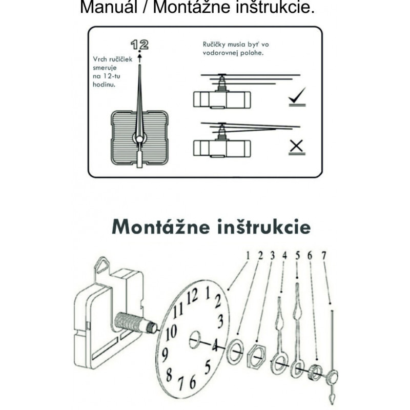 Moderné nalepovacie nástenné zrkadlové hodiny na stenu čierne