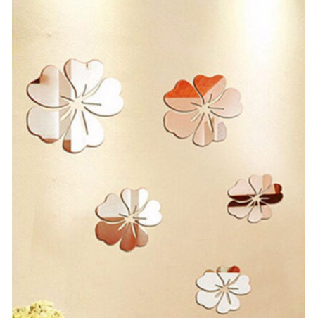 Dekoračné zrkadlá. Zrkadlové samolepky na stenu, ako obraz alebo dekorácia, 3D acryl nálepka