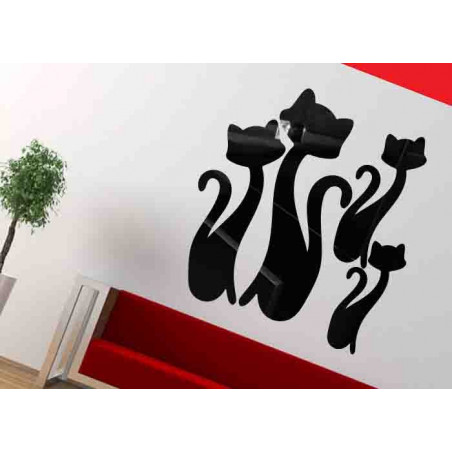 Dekoračné zrkadlá. Zrkadlové samolepky na stenu, ako obraz alebo dekorácia, 3D acryl nálepka