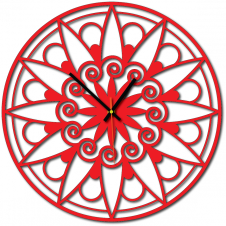 Moderné hodiny na stenu, Nástennée hodiny ako darček, 3D Hodiny mandala. Moderné hodiny na stenu, Nástennée hodiny ako darček, 3D Hodiny mandala.