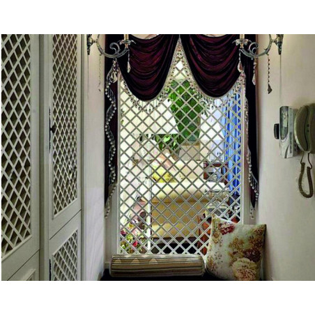 Dekoračné zrkadlá. Zrkadlové samolepky na stenu, ako obraz alebo dekorácia, 3D acryl nálepka