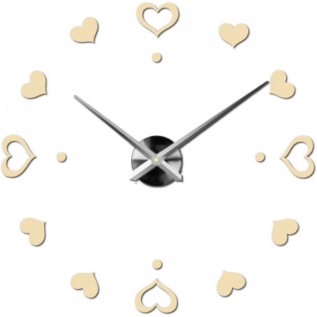 Nalepovacie nástenné hodiny,luxusné hodiny na stentu,plastové hodiny