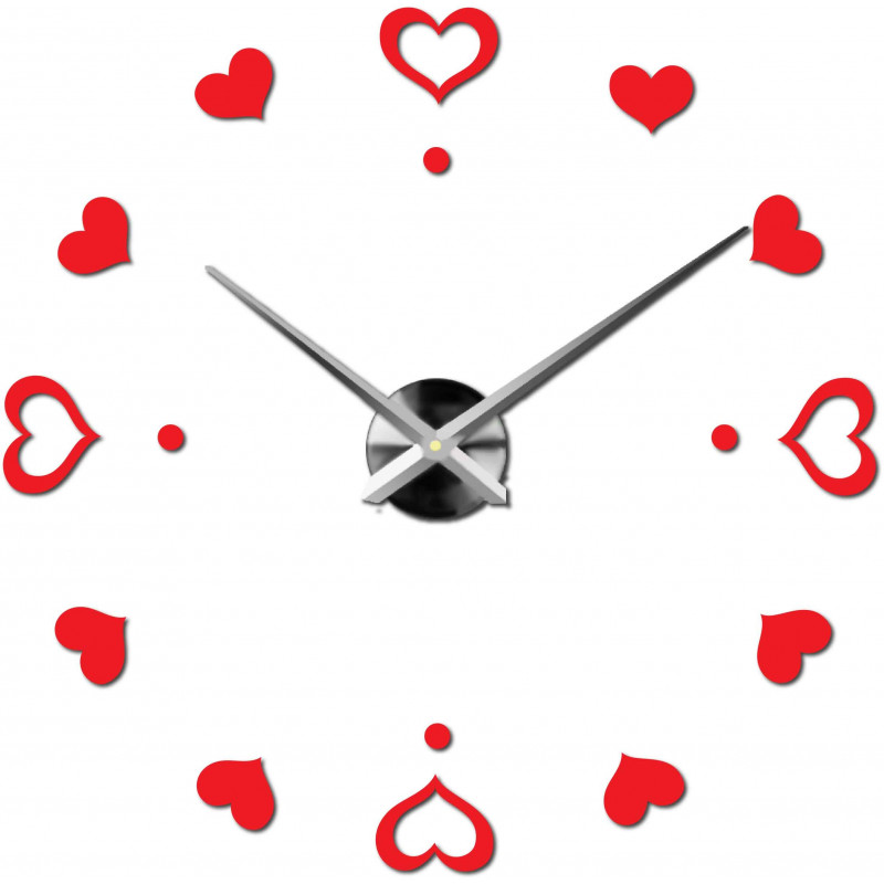 Nalepovacie nástenné hodiny,luxusné hodiny na stentu,plastové hodiny