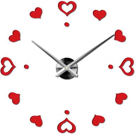 Nalepovacie nástenné hodiny,luxusné hodiny na stentu,plastové hodiny