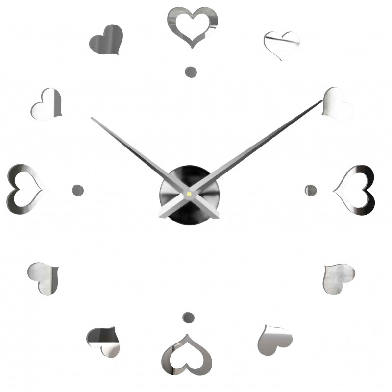 Nalepovacie nástenné hodiny,luxusné hodiny na stentu,plastové hodiny