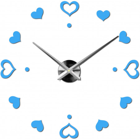 Nalepovacie nástenné hodiny,luxusné hodiny na stentu,plastové hodiny