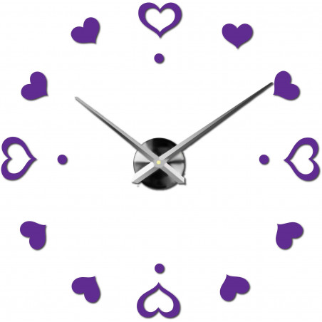 Nalepovacie nástenné hodiny,luxusné hodiny na stentu,plastové hodiny