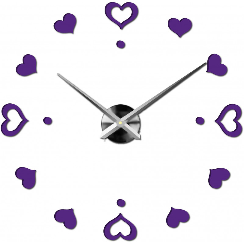 Nalepovacie nástenné hodiny,luxusné hodiny na stentu,plastové hodiny