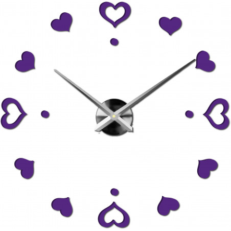 Nalepovacie nástenné hodiny,luxusné hodiny na stentu,plastové hodiny