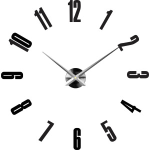 Nalepovacie nástenné hodiny,luxusné hodiny na stentu,plastové hodiny 2