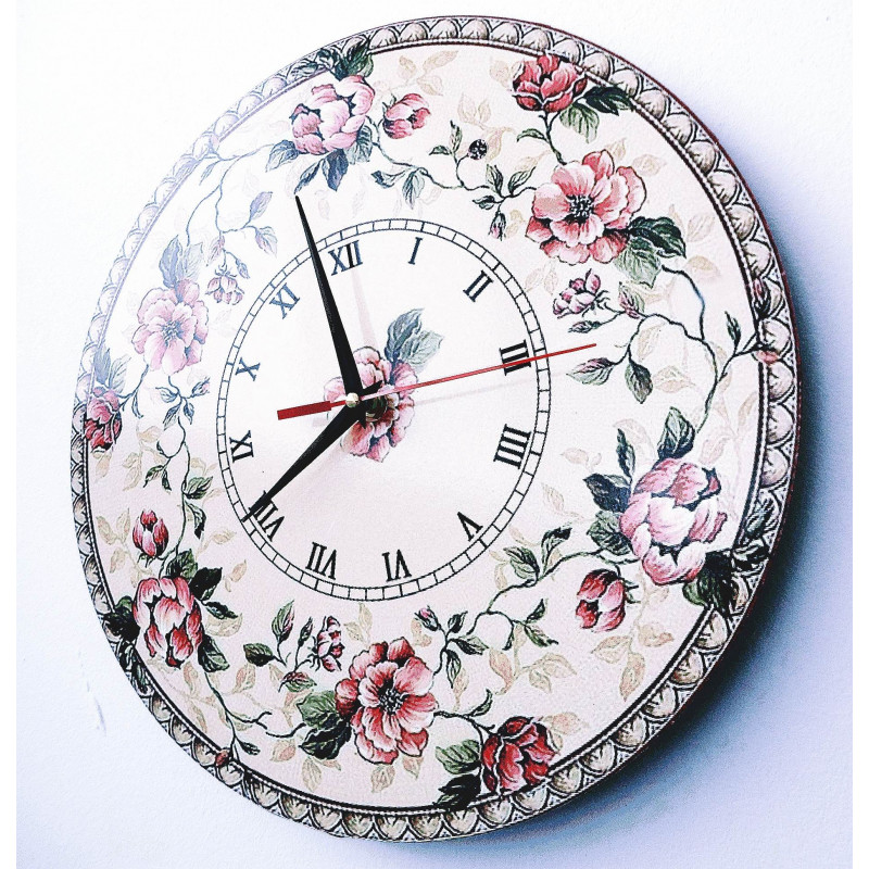 Moderné hodiny na stenu, nástenné hodiny z dreva, preglejka