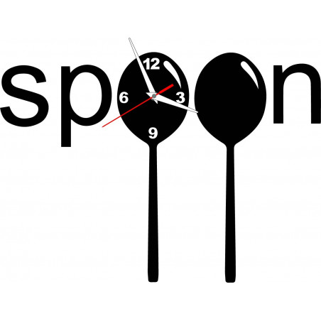 Moderné hodiny na stenu vyrobené z plastu. Vlastná výroba, X-momo