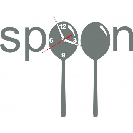 Moderné hodiny na stenu vyrobené z plastu. Vlastná výroba, X-momo