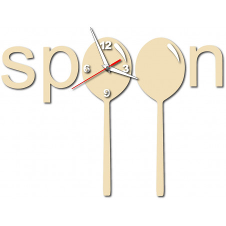 Moderné hodiny na stenu vyrobené z plastu. Vlastná výroba, X-momo