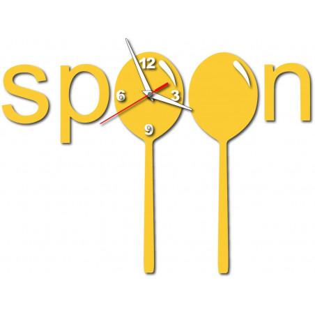 Moderné hodiny na stenu vyrobené z plastu. Vlastná výroba, X-momo