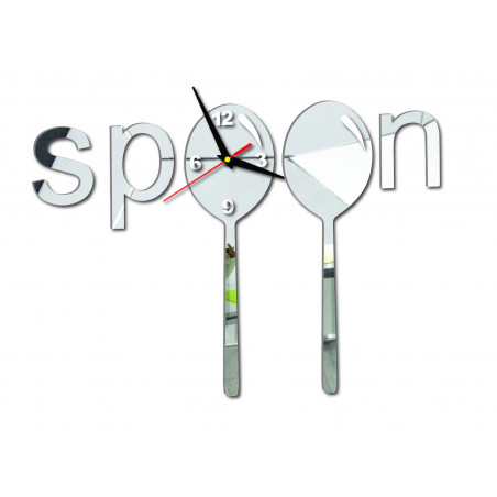 Moderné hodiny na stenu vyrobené z plastu. Vlastná výroba, X-momo