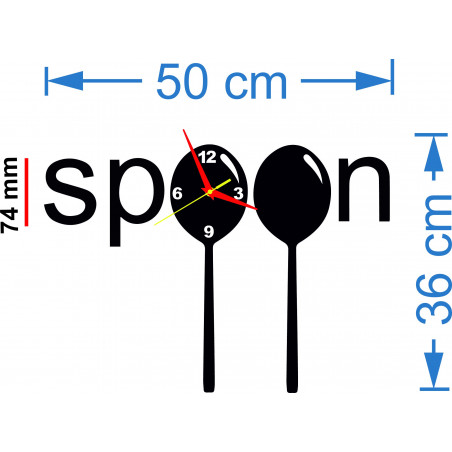 Rozmery nástenných hodín vyrobených z plastu. Trendy hodiny ako obraz.