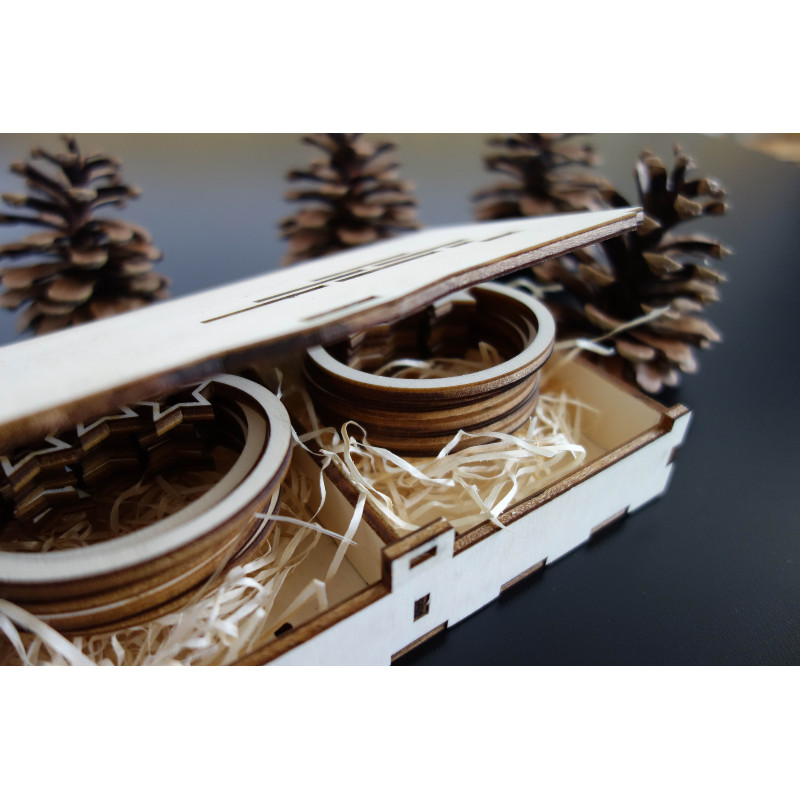 Ozdoby z dreva a plastu,vianočné ozdoby,drevené vintage doplky