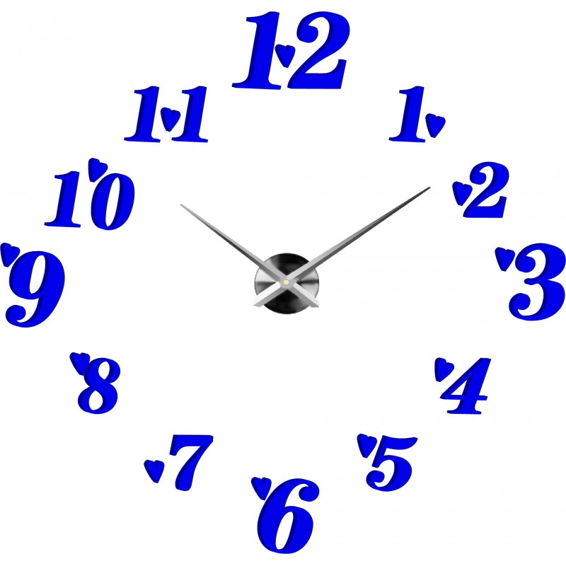 Nalepovacie nástenné hodiny,luxusné hodiny na stentu,plastové hodiny