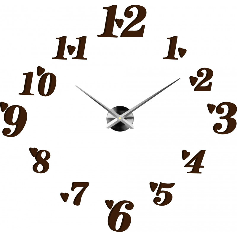 Nalepovacie nástenné hodiny,luxusné hodiny na stentu,plastové hodiny