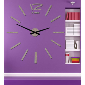 Moderné hodiny na stenu, nástenné hodiny z dreva, preglejka 2