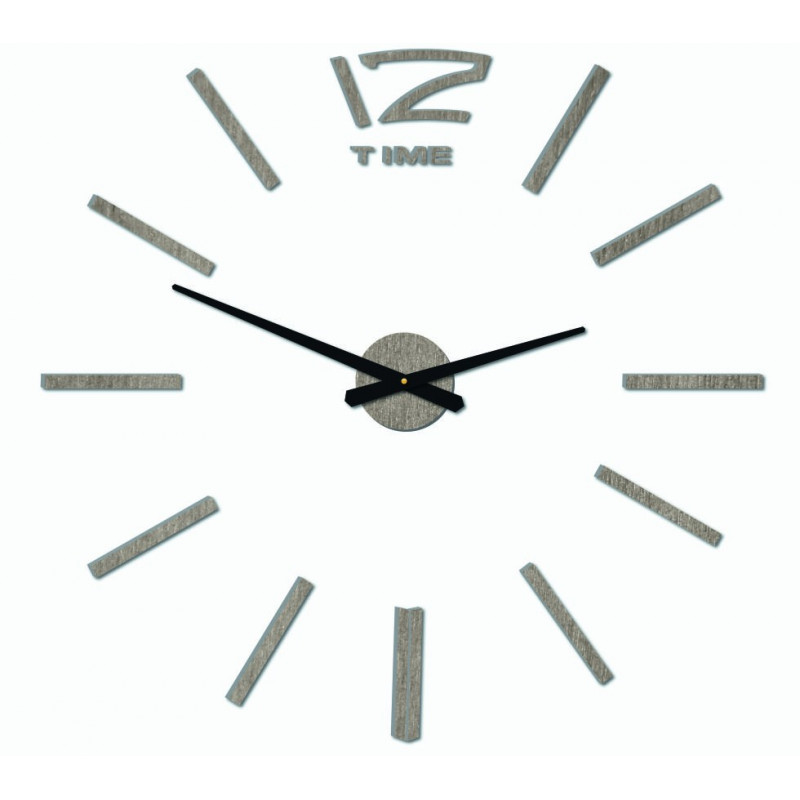 Moderné hodiny na stenu, nástenné hodiny z dreva, preglejka