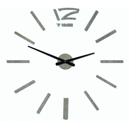 Moderné hodiny na stenu, nástenné hodiny z dreva, preglejka