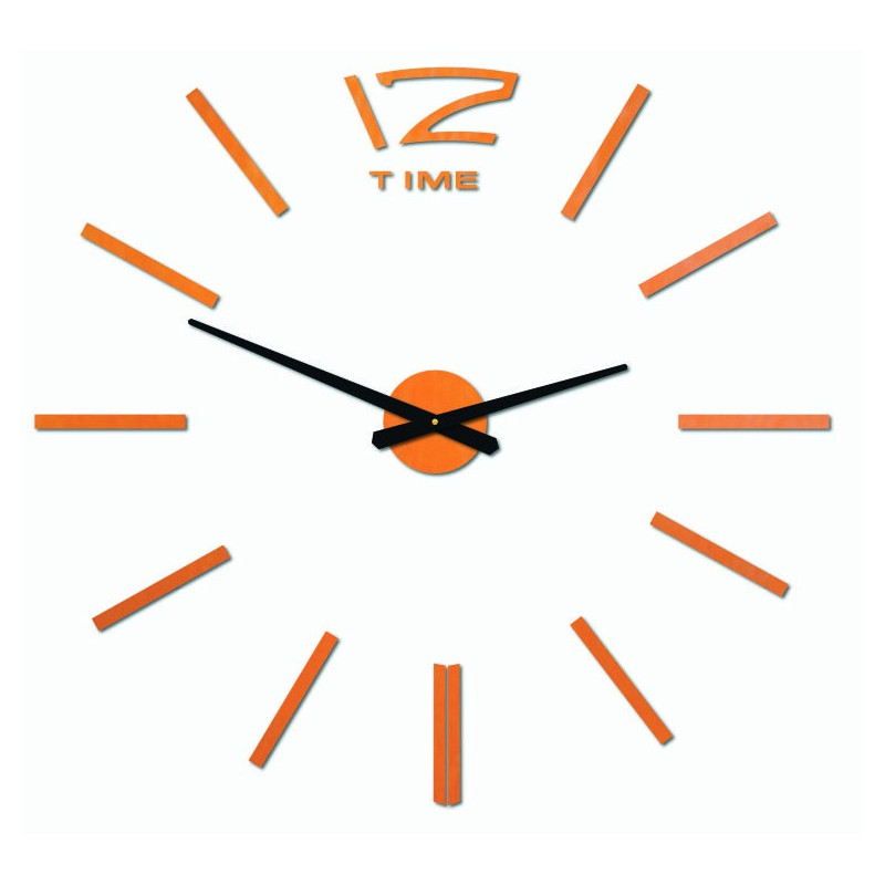 Moderné hodiny na stenu, nástenné hodiny z dreva, preglejka