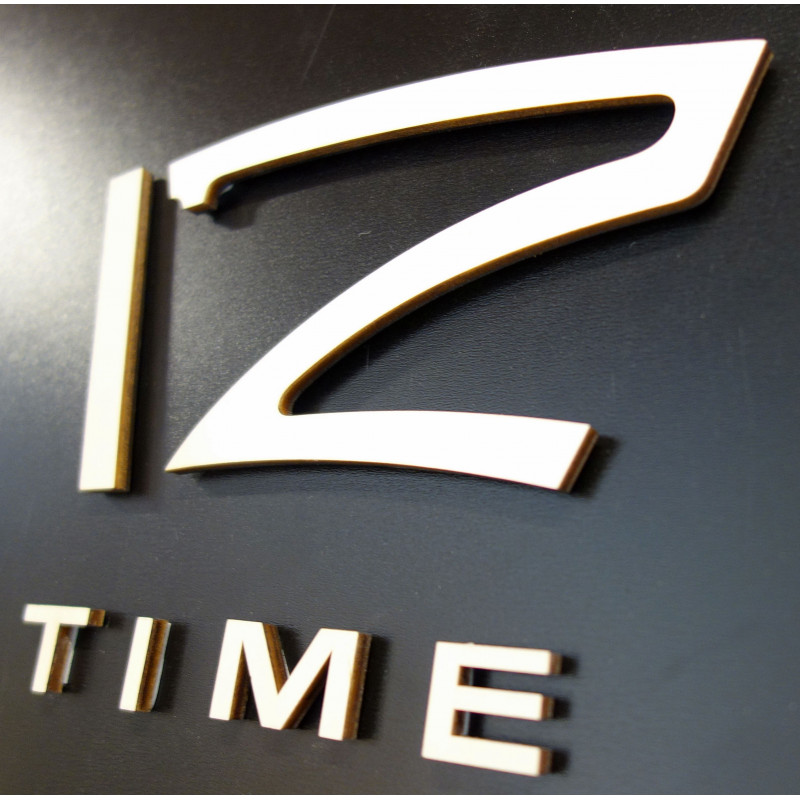 Moderné hodiny na stenu, nástenné hodiny z dreva, preglejka