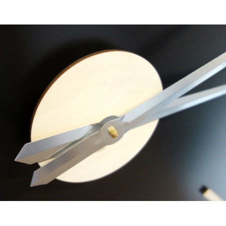 Moderné hodiny na stenu, nástenné hodiny z dreva, preglejka