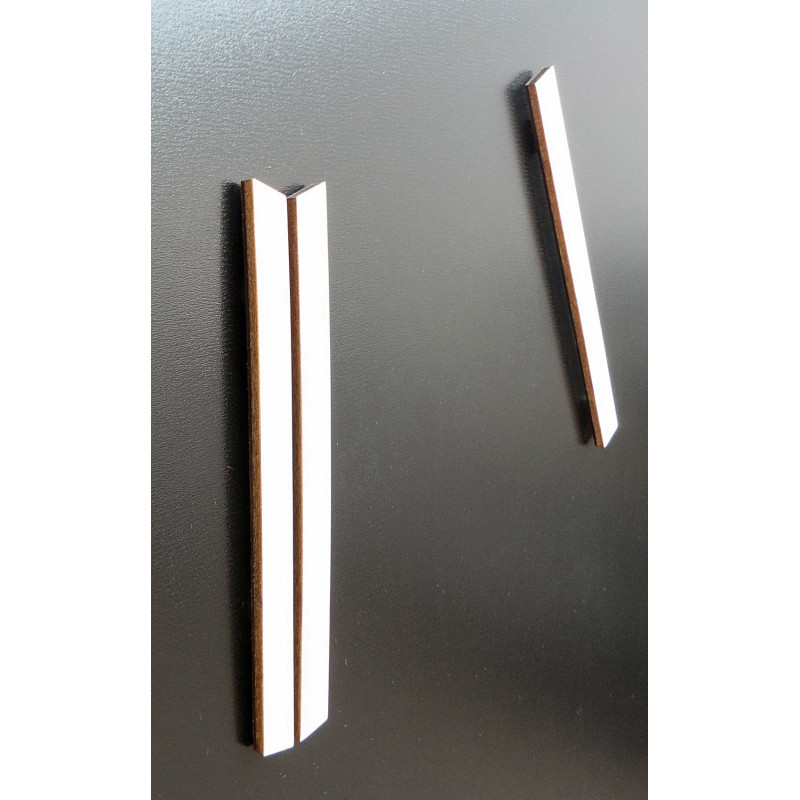 Moderné hodiny na stenu, nástenné hodiny z dreva, preglejka