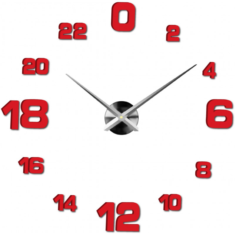 Nalepovacie nástenné hodiny,luxusné hodiny na stentu,plastové hodiny