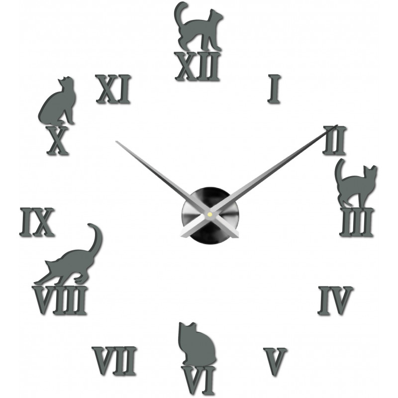 Nalepovacie nástenné hodiny,luxusné hodiny na stentu,plastové hodiny