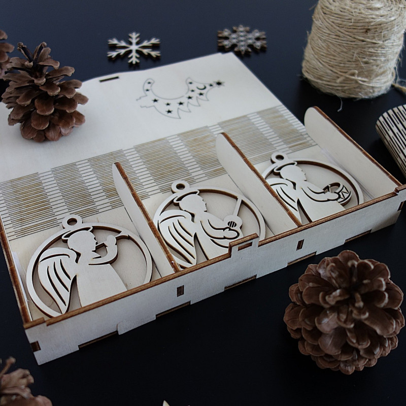 Ozdoby na vianočný stromček, 1 sada-18 kusov