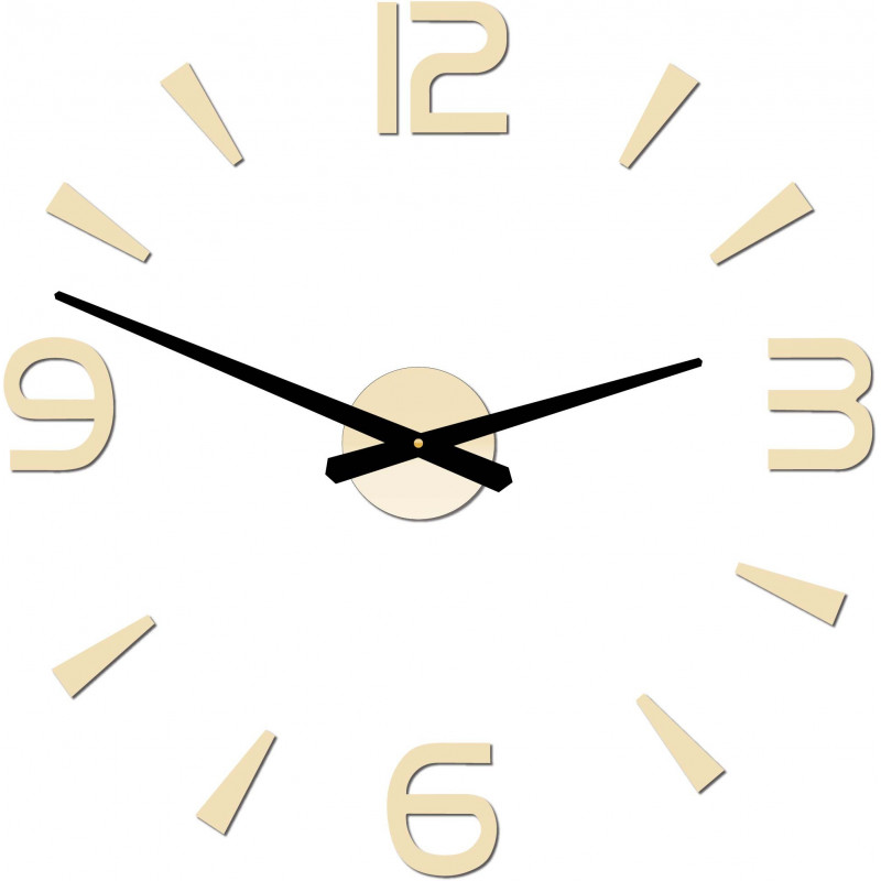 Moderné nástenne hodiny nalepovacie Stor  2D plexi